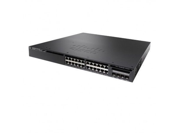 Cisco Catalyst 3650 24 Port PoE 4x1G Uplink LAN Base, WS-C3650-24PS-L